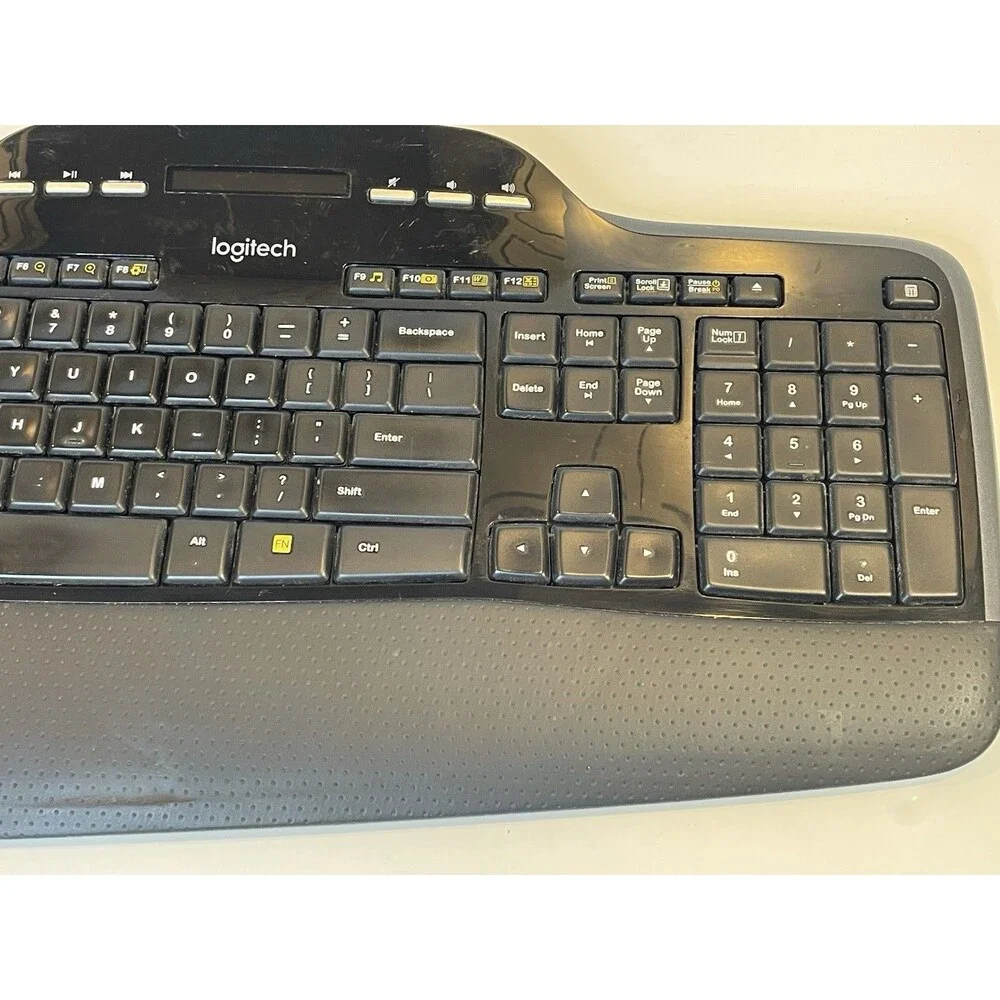 Logitech Performance MK710 Wireless Keyboard & Dongle Computer Comfort No Mouse